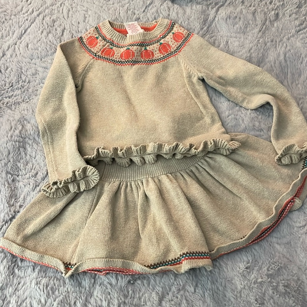 Thanksgiving girl 2 piece outfit size 5/6